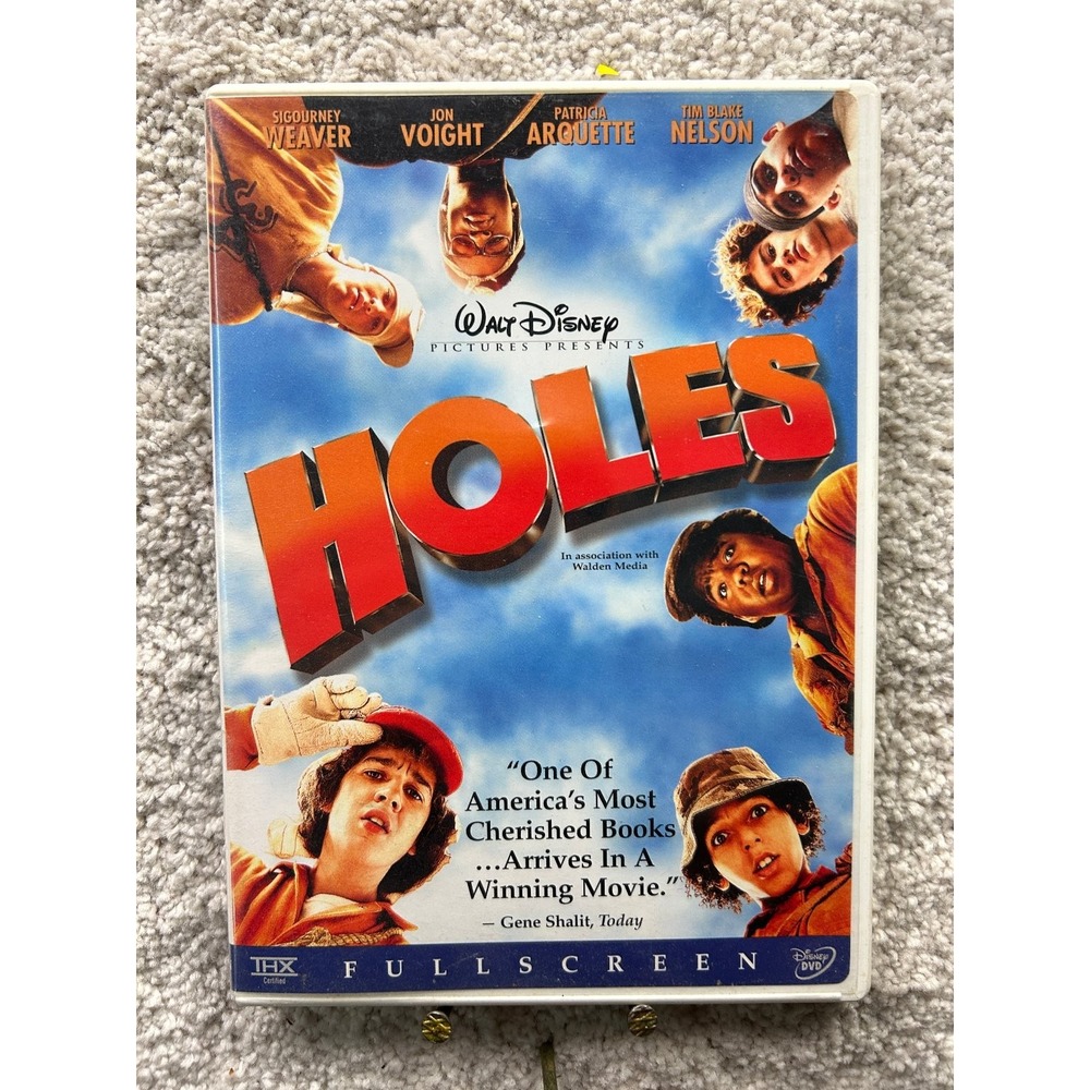 Holes DVD 2003 Walt Disney Sigourney Weaver Jon Voight Patricia Arquette